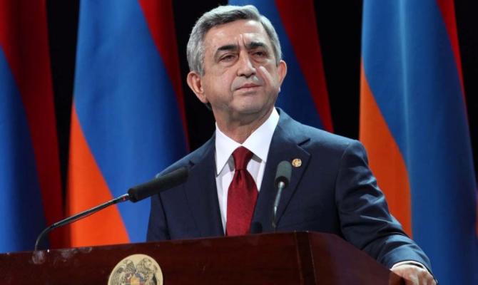 Саргсян: Армения признает независимость Карабаха в случае усиления военных действий