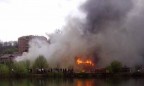 На Закарпатье пожар уничтожил гостиничный комплекс
