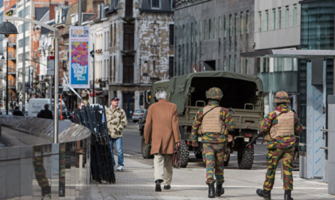 В Брюсселе проходит марш против террора и ненависти