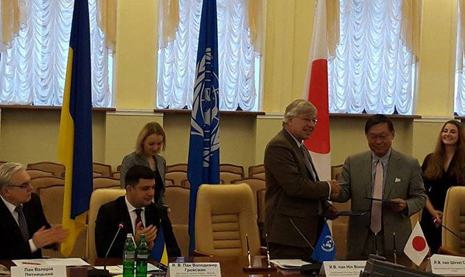 Япония выделила $13,64 млн на восстановление инфраструктуры Донбасса