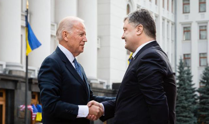 Порошенко и Байден отметили ухудшение ситуации с безопасностью на Донбассе