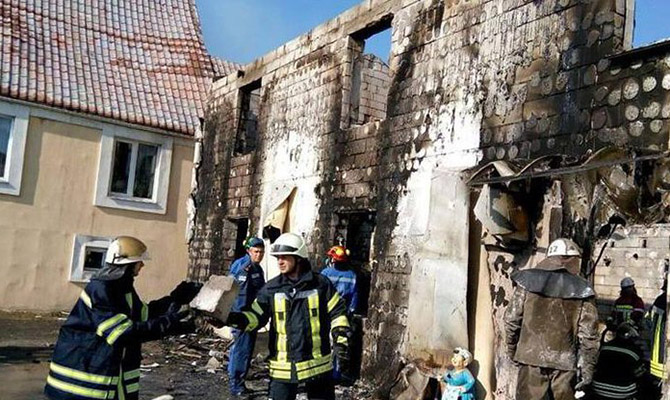 Суд взял под стражу на 2 месяца владельца сгоревшего под Киевом дома престарелых