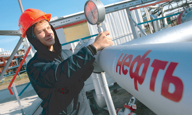 Российская нефть подешевела на 36%