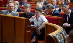 Савченко стала соавтором законопроекта, касающегося АТО