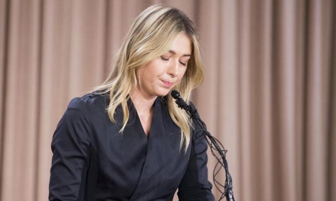 Теннисистку Шарапову дисквалифицировали на два года