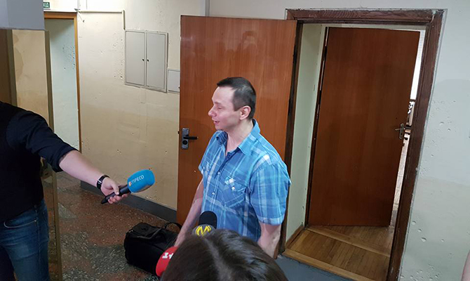 Аккордеониста Завадского отпустили на поруки