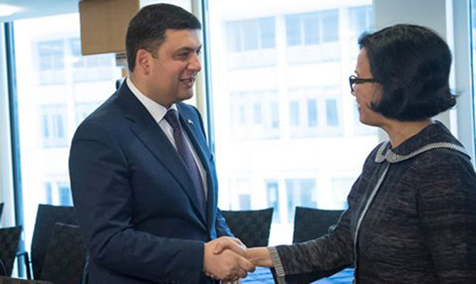 Гройсман: Всемирный банк готов дополнительно выделить Украине 1 млрд долларов