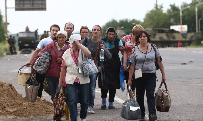 1,4 миллиона украинцев ищут убежище в других странах