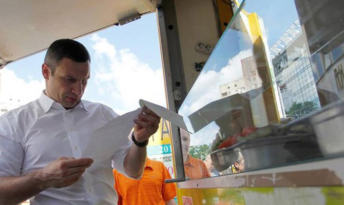 Кличко рассказал, сколько МАФов снесли в 2016 году