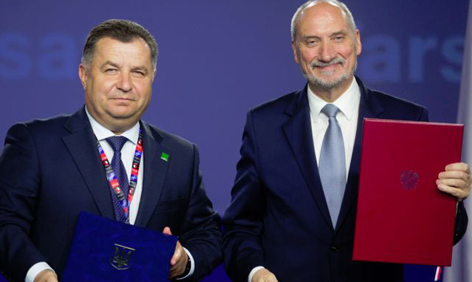 Украина и Польша подписали протокол о военно-техническом сотрудничестве