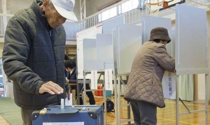 Япония выбирает парламент