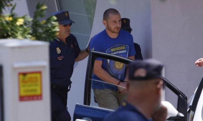 Полиция Испании обнародовала видео задержания сына Черновецкого