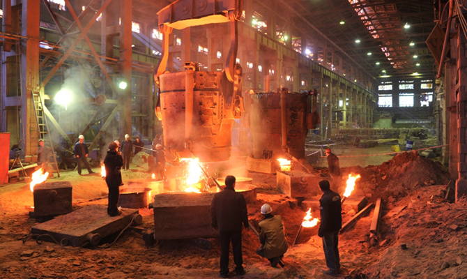 Украина выпала из десятки крупнейших производителей стали