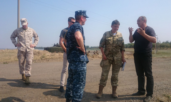 Савченко недовольна работой украинского командования на  учениях «Си бриз-2016»