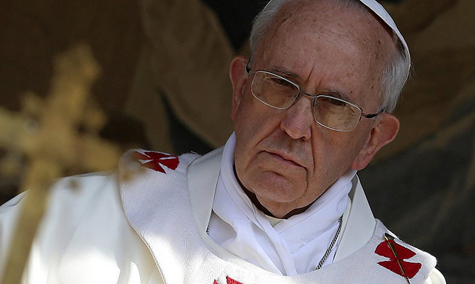 Папа Римский заявил, что мир находится в состоянии войны