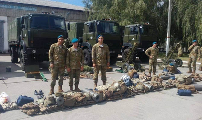 В Литву на учения «Флейминг Тандер-2016» выдвигается минометный взвод ВДВ ВСУ