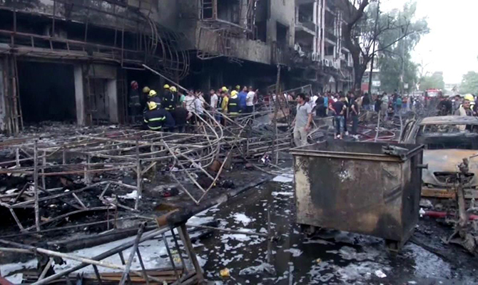 В Багдаде количество жертв теракта возле торгового центра достигло 40 человек, 60 ранены