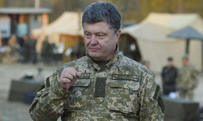 Порошенко направит на оборону 5% ВВП в 2017 году