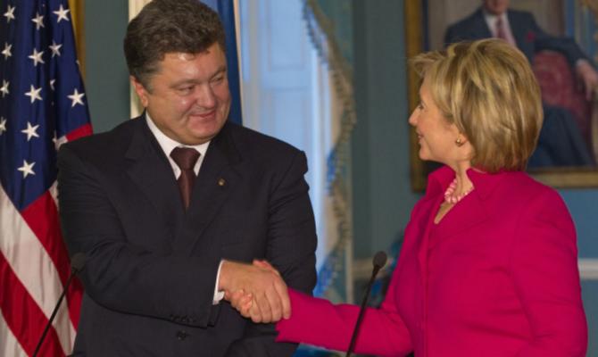 Встреча Порошенко и Клинтон в США подтверждена, — Цеголко