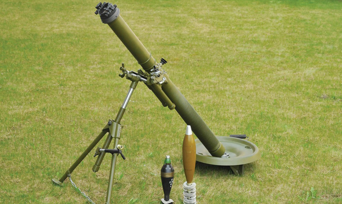 Минобороны использовало весь запас минометов в зоне АТО