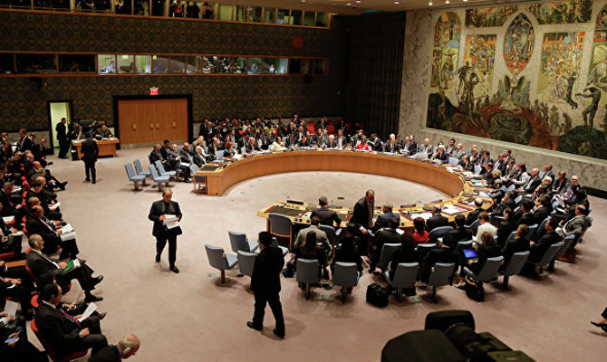 Россия начала председательство в Совбезе ООН