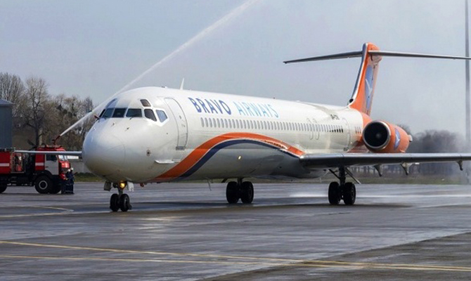 Bravo продлевает авиарейсы Киев – Одесса на зимний период