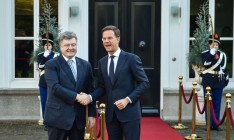 Порошенко согласовал встречу с премьером Нидерландов в Брюсселе