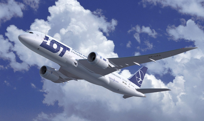 Авиакомпания LOT распродает билеты на рейсы из Украины в Европу