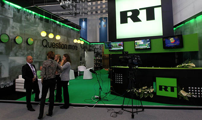 Британия заморозила счета Russia Today