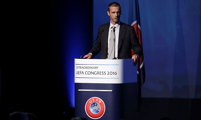 Новый президент УЕФА в ноябре посетит Украину