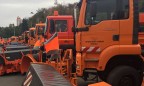 В Киеве презентовали 15 новых немецких снегоуборочных машин