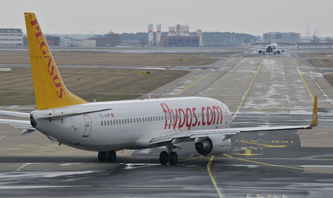 Pegasus Airlines откроет бюджетные рейсы в Киев из Анкары и Стамбула