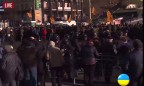 Центр Киева стоит в пробках из-за митинга на Крещатике