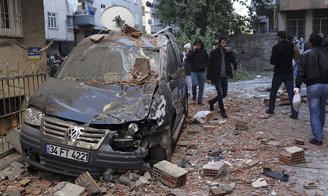В Турции новый взрыв, среди погибших двое детей
