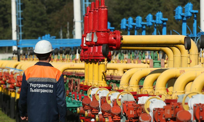 Украина с начала года увеличила транзит газа в Европу на 20%
