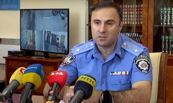 Глава Нацполиции в Одесской области Лорткипанидзе подал в отставку