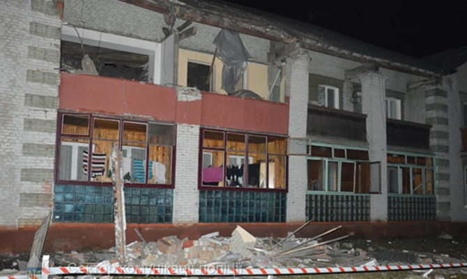 В Волынской области прогремел взрыв в двухэтажном доме