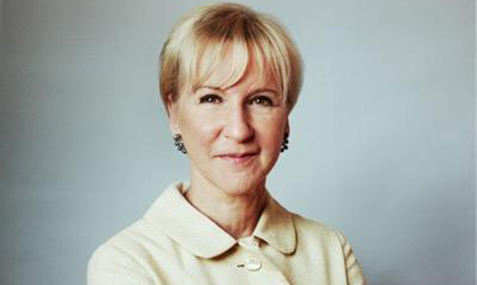 В Киев с визитом прибыла глава МИД Швеции