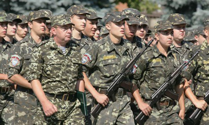 В Украине завершился призыв на срочную военную службу