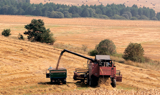 Аграрии побили зерновой рекорд