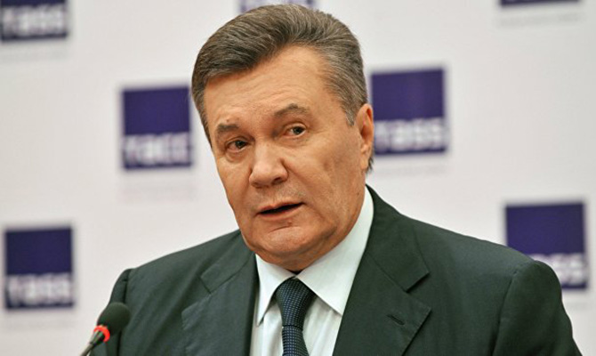 Украина получила официальное уведомление о статусе Януковича в РФ
