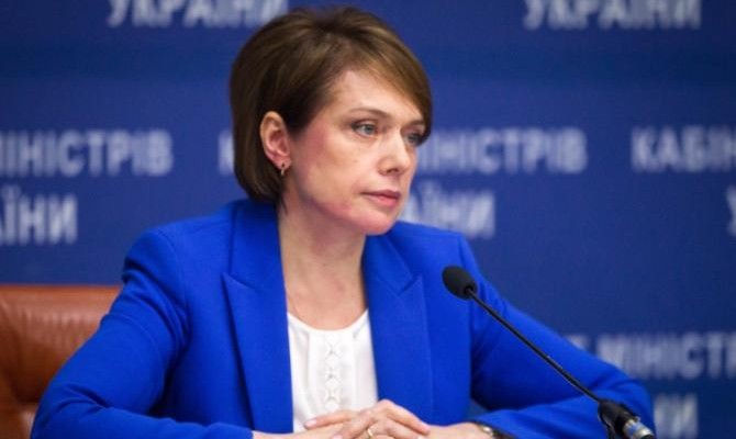В ноябре министр образования Гриневич получила 21 тыс. грн на оздоровление