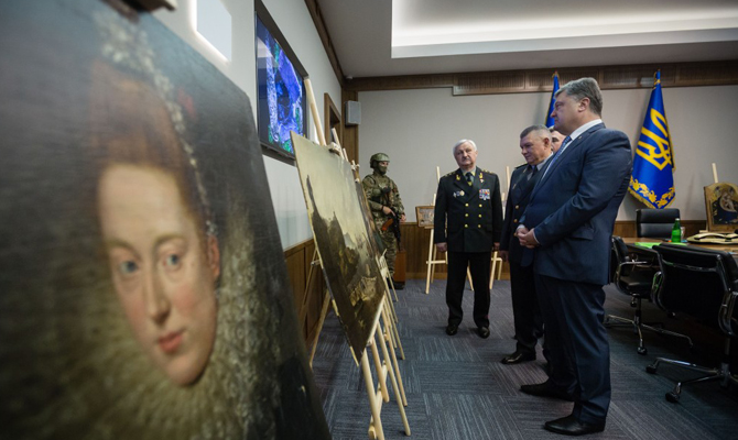 Украина передала Италии украденные из музея в Вероне картины