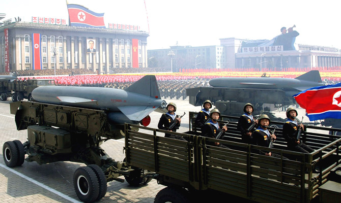 Путин запретил поставки оружия в КНДР