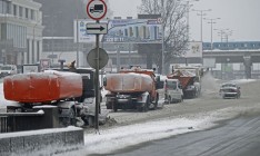 На Рождество в Киев не будут пускать грузовики из-за непогоды