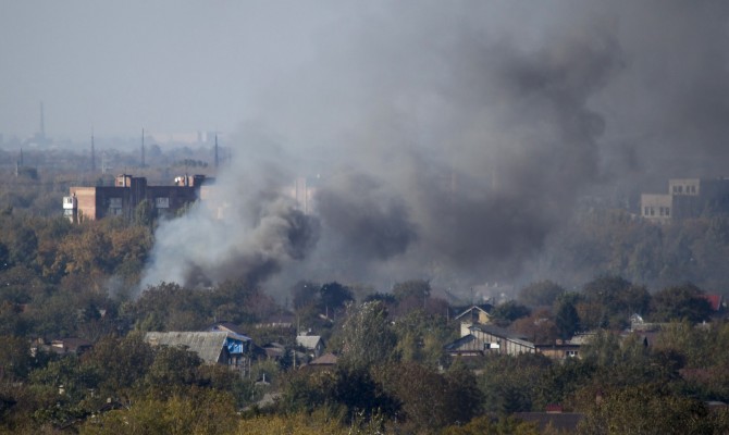 В зоне АТО сегодня ранены двое украинских военных
