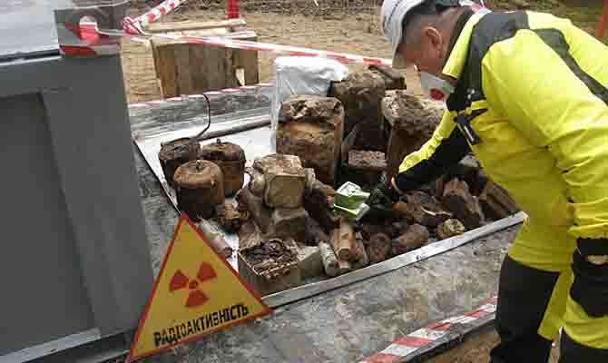 В Житомирской области ликвидирован могильник радиоактивных отходов