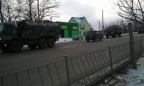 В оккупированный Симферополь въехала колонна военной техники РФ