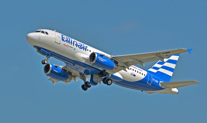 Ellinair удвоит количество рейсов из Одессы