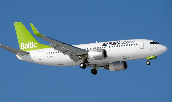 airBaltic начала распродажу билетов на рейсы из Киева и Одессы в Европу